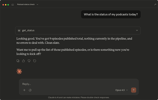 Production Insights - Claude MCP conversation